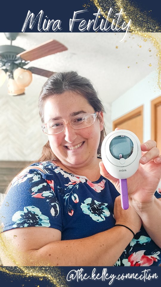 Instagram post by @the.kelley.connection for Mira Fertility. Caption reads: For the longest time, I thought my mood swings,....