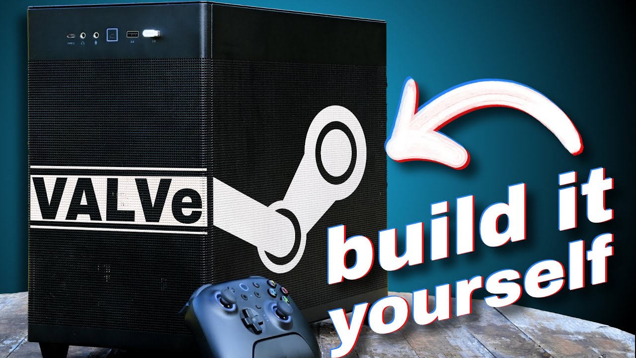 YouTube post by @NerdNest for Humble Bundle. Caption reads: Stop waiting for the Steam console....