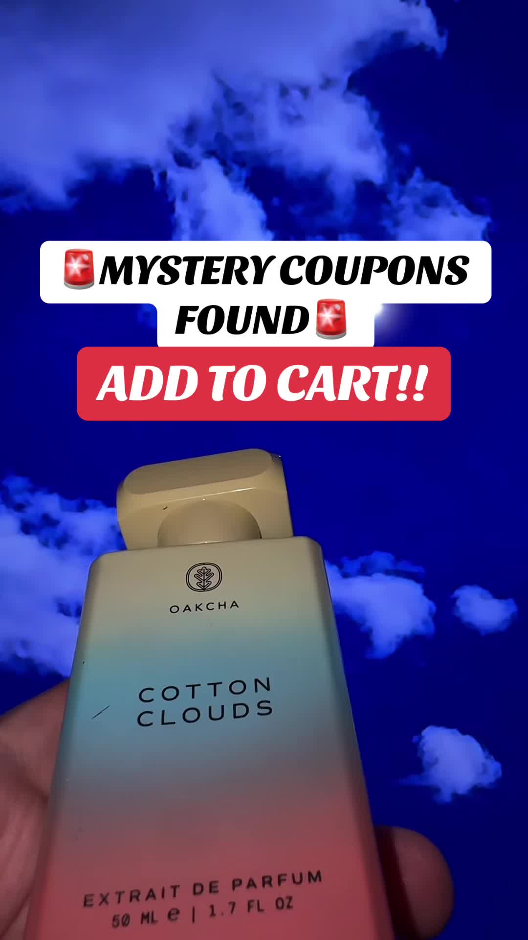 TikTok post by @thatscentgirl.di for Oakcha. Caption reads: [...] is pure happiness in a bottle @Oakcha....