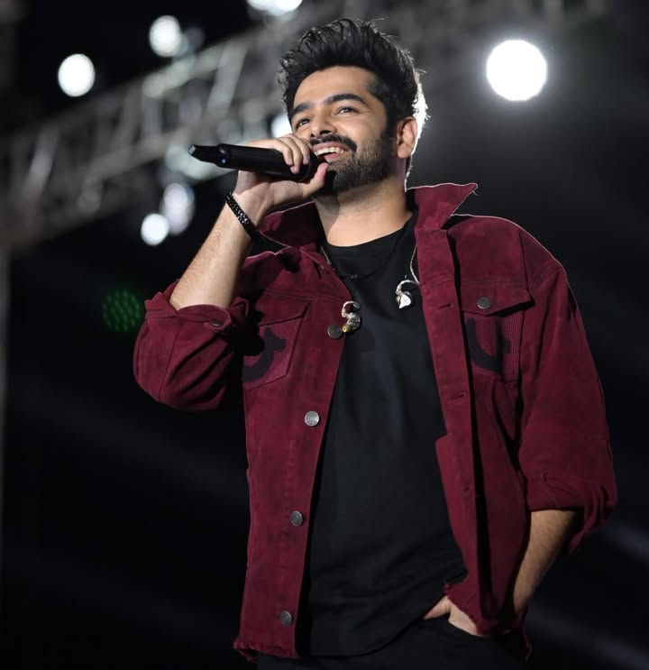 Instagram post by @ashwin_ash1 for Scotch & Soda. Caption reads: CHARISMATIC ❤️ @ram_pothineni 
For....