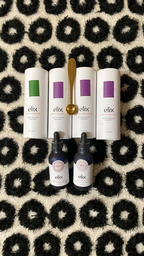 Instagram post by @nancyjbeaulieu for Elix. Caption reads: #sponsored #elixhealing If you’ve gotten to know....