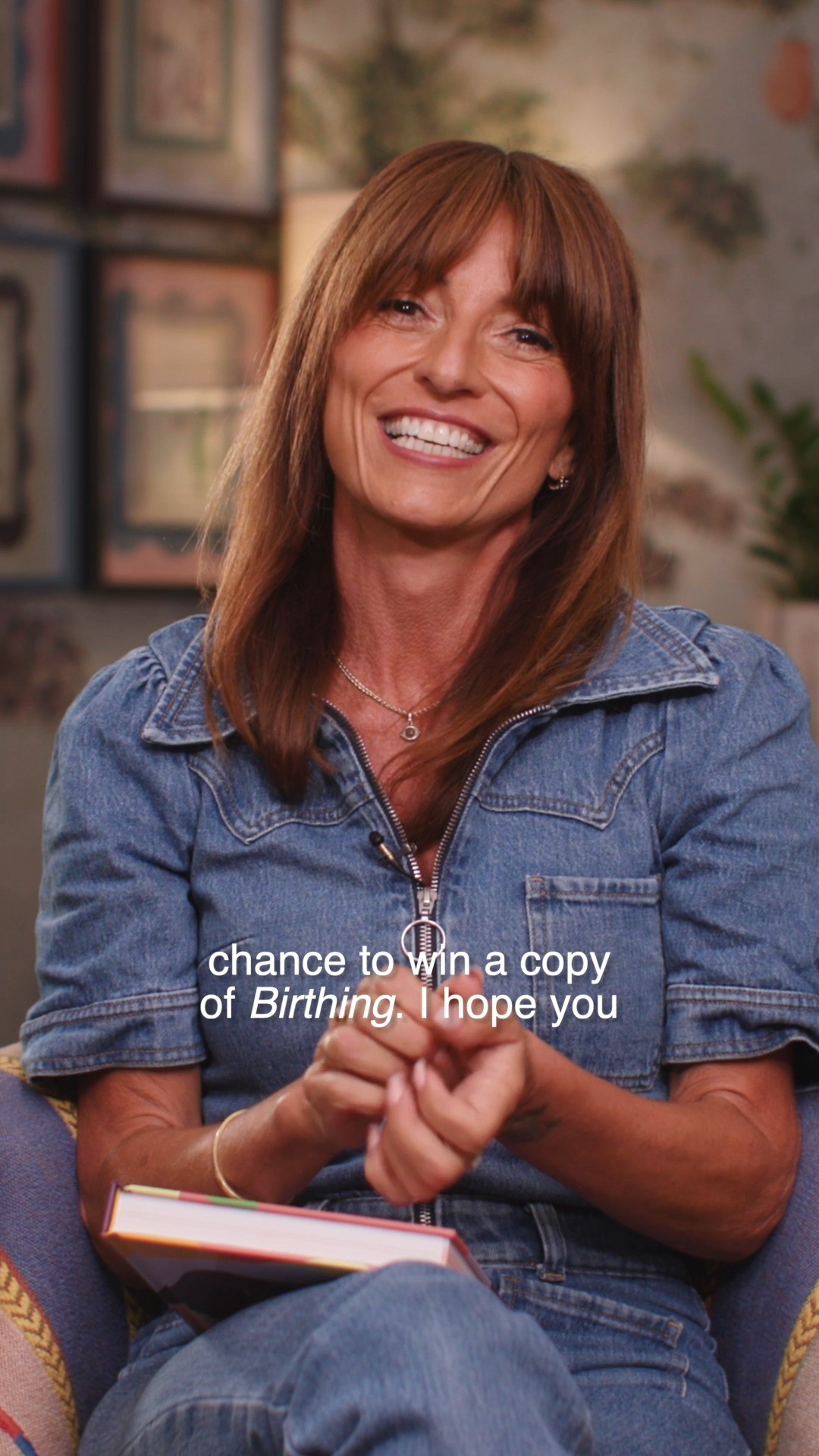 Instagram post by @davinamccall for Mumsnet. Caption reads: 💪 "I want to empower you to get the birth you....