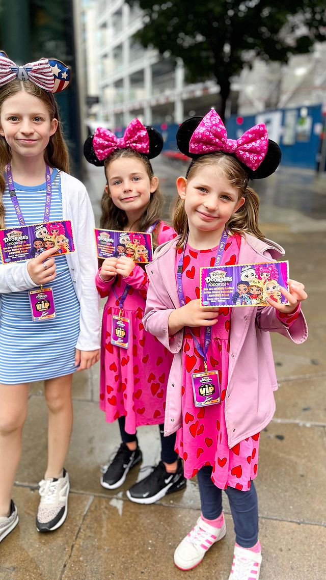 Instagram post by an influencer for Disney Doorables. Caption reads: Disney Doorables ADOORBS Launch - AD-PR [...].