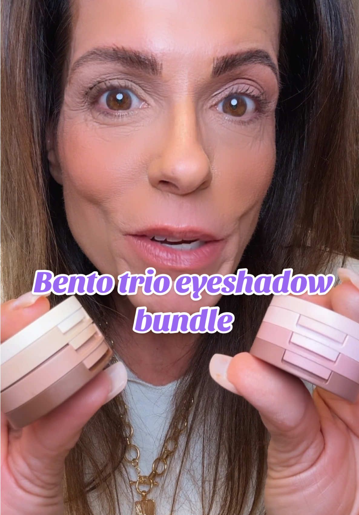 TikTok post by @affiliatetammytaylor for Kaja Beauty. Caption reads: [...] #tiktokshopcybermonday @Kaja Beauty.