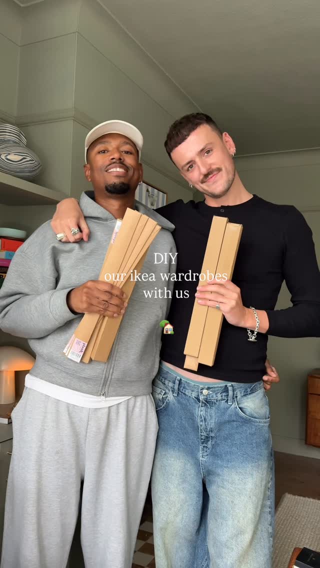 Instagram post by @seanrobertz for Plank Hardware. Caption reads: ad / 🏡 @plankhardware sent us the perfect handles....