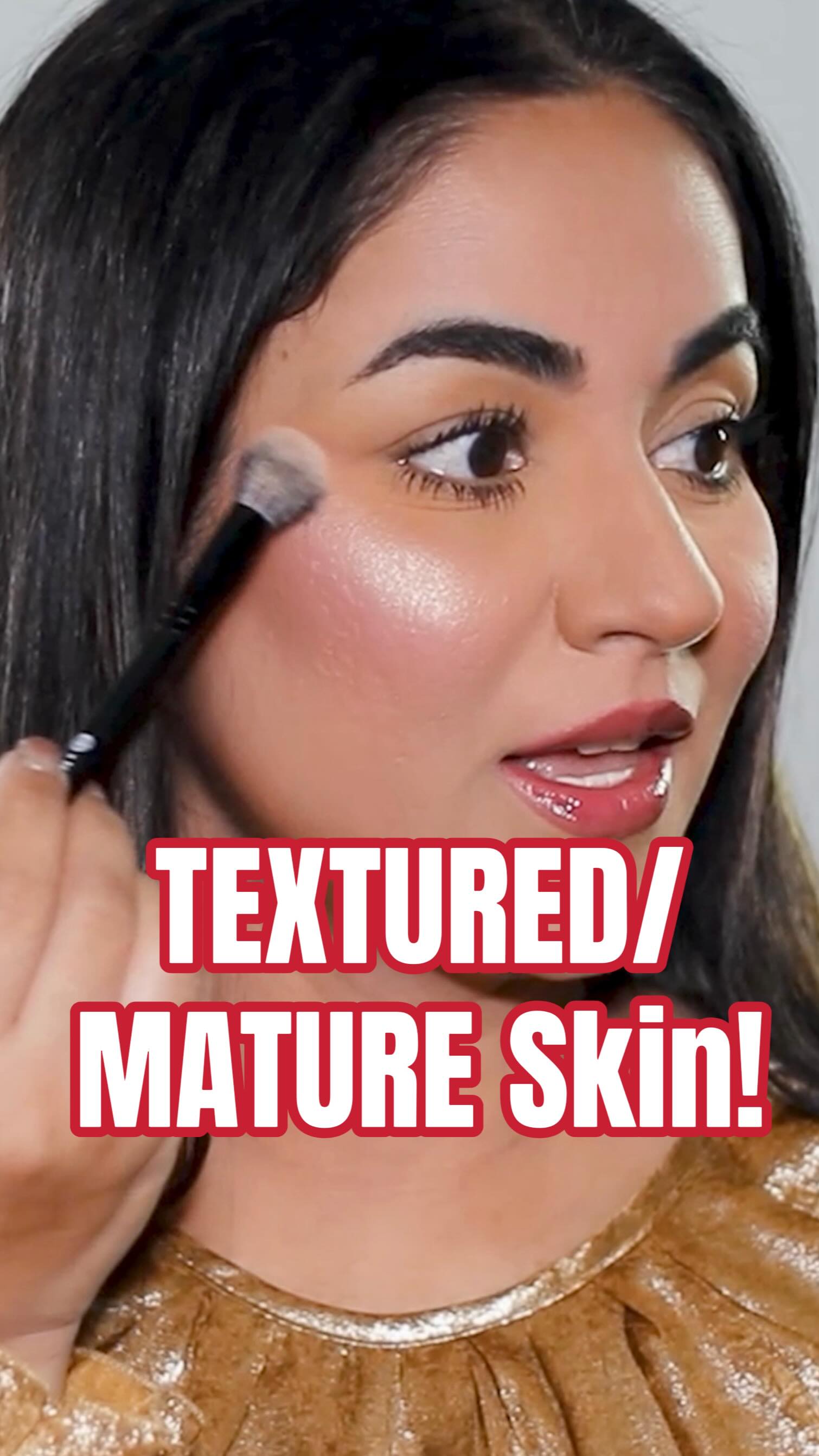 Instagram post by @smithadepak for – Laura Geller. Caption reads: Will the @lauragellerbeauty Baked Gelato Swirl....