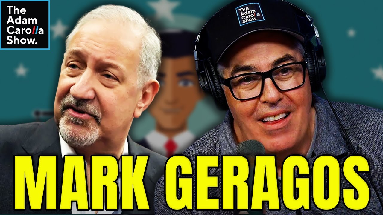 YouTube post by @TheAdamCarollaShow1 for Home Chef. Caption reads: Mark Geragos talks Nick Reiner, Bill Cosby, Derek....