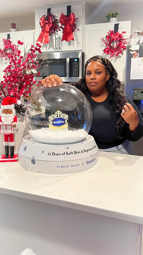 Instagram post by @_candycejohnson for FORVR MOOD. Caption reads: [...] this. Thank you @vaselinebrand and....