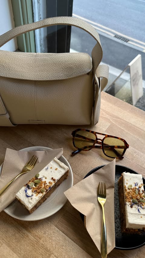 Instagram post by @_shelleyloves for Anthropologie. Caption reads: These trousers just so good to style up!! All the....