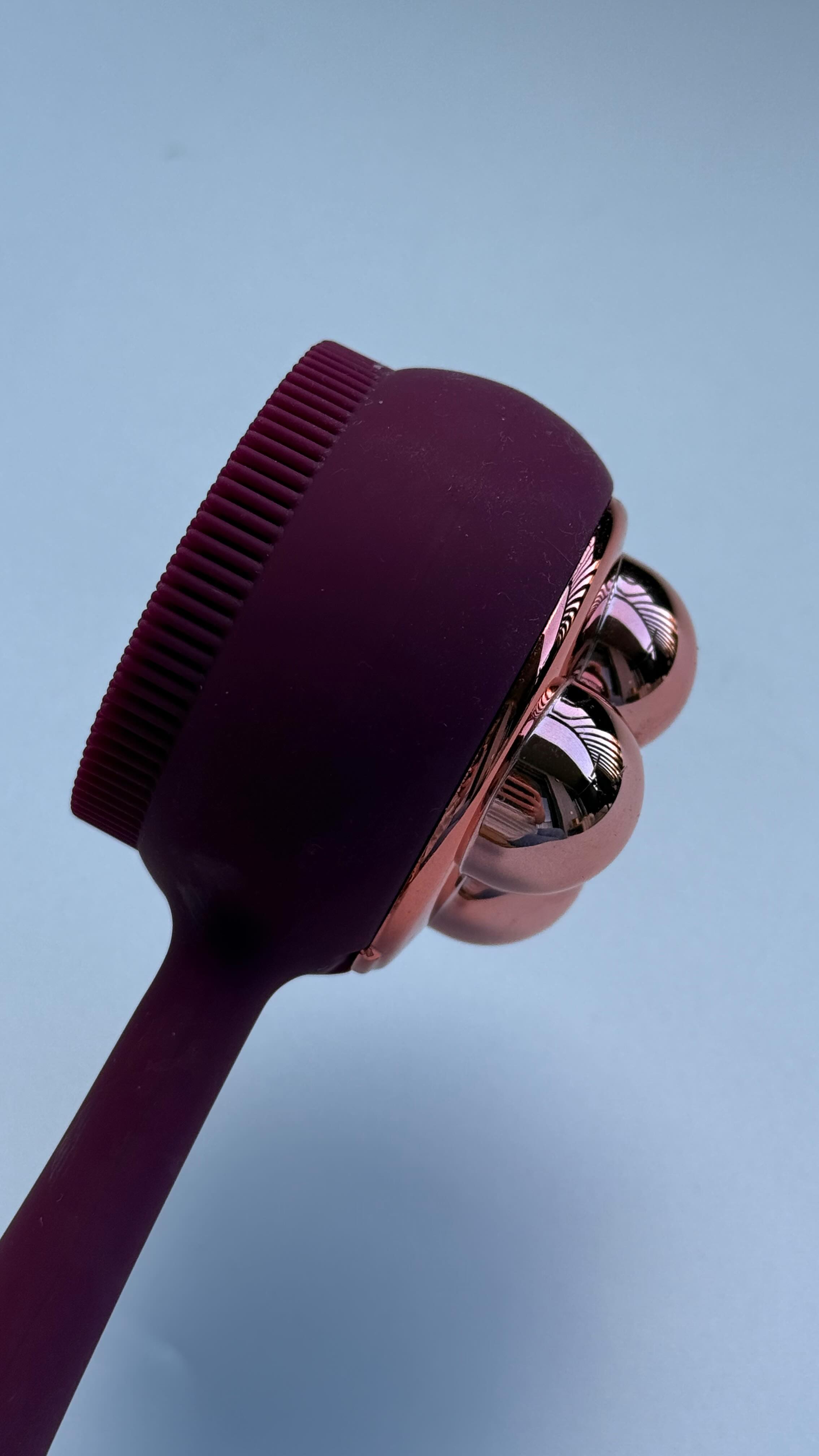 Instagram post by @redmone_ for PMD Beauty. Caption reads: ✨Self-care just got a serious upgrade 💜 
Meet the....