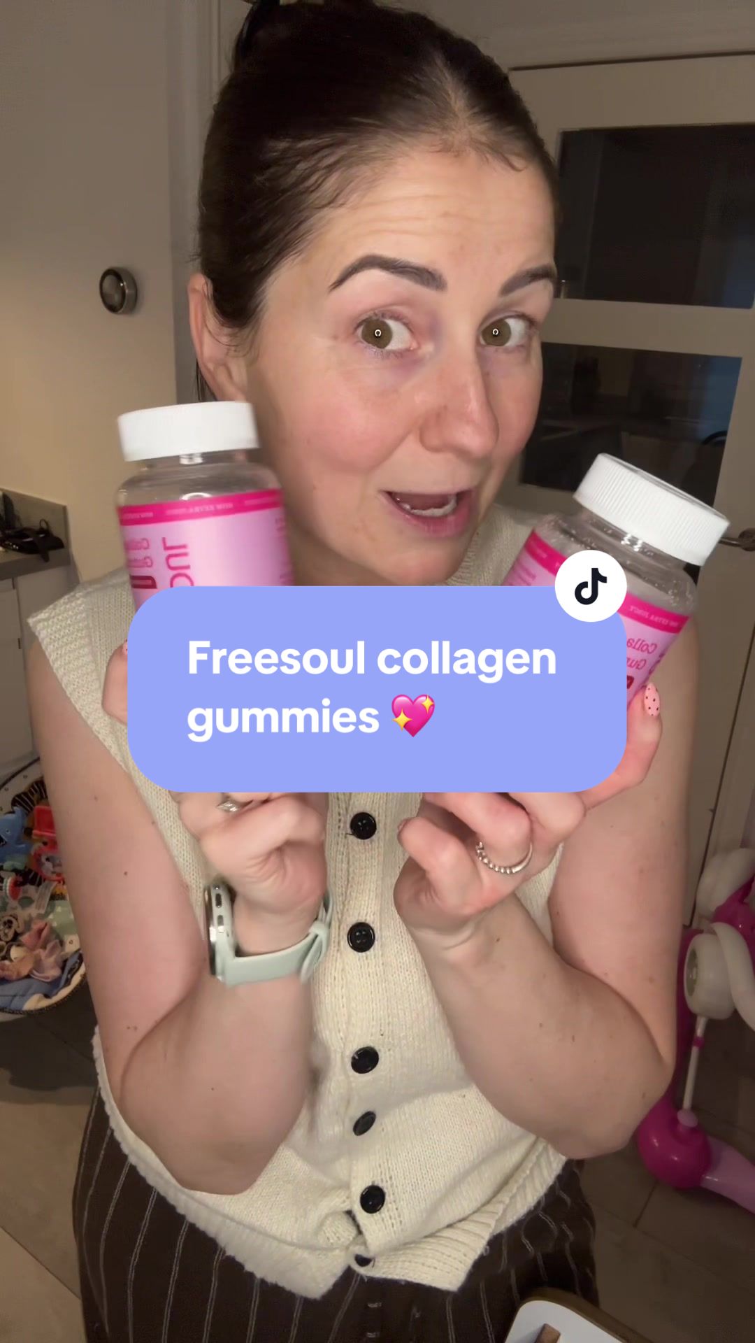 TikTok post by @kerrimccoy4 for Free Soul. Caption reads: [...] taking these ones for months now 💖 @Free....