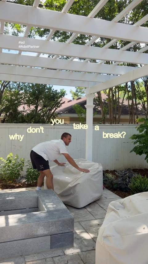 Instagram post by @noah_erb for Advil. Caption reads: @advilrelief Always coming in clutch. #ad [...].