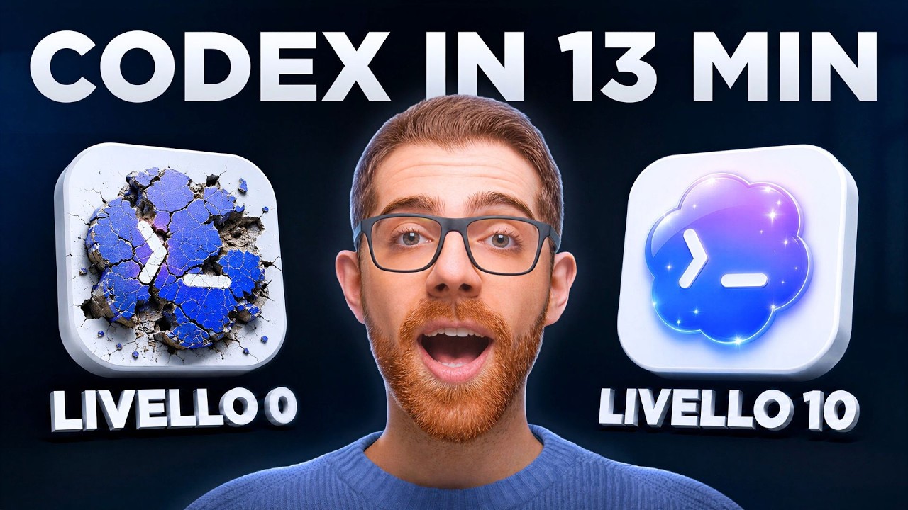 YouTube post by @AntonioGuadagnoAI for Hostinger Academy. Caption reads: Codex is INSANE and you can use it for FREE! Does....