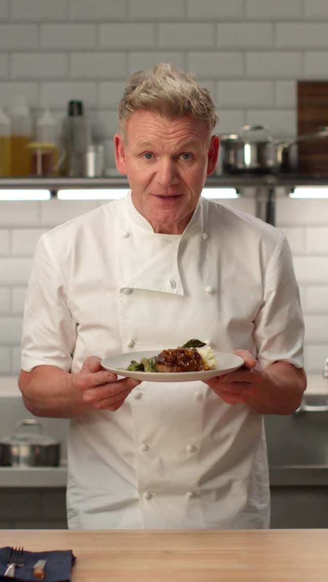 Instagram post by @gordongram for Home Chef. Caption reads: I’m bringing my five-star meals to the....