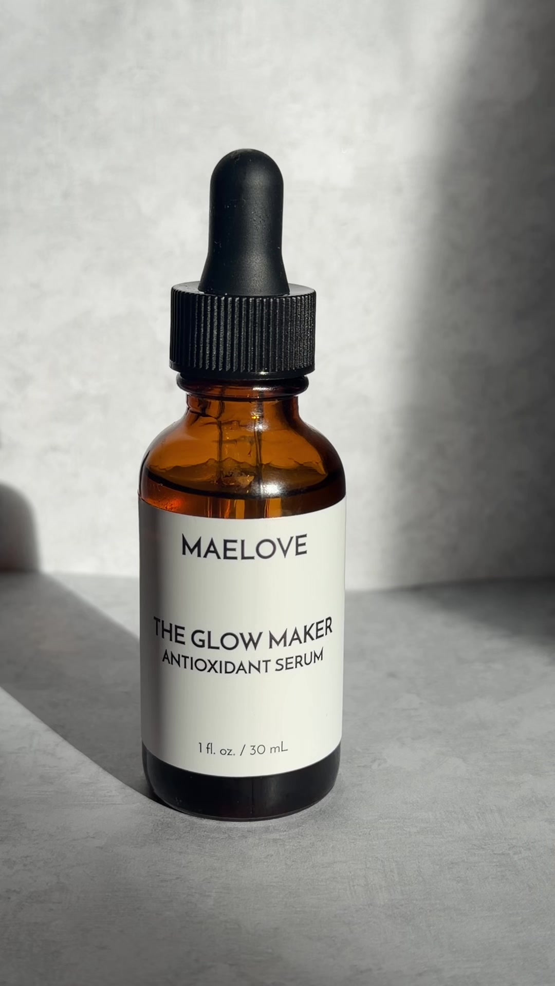 TikTok post by @kacieecampbell for Maelove. Caption reads: @Maelove Skincare has been making sure my skin....