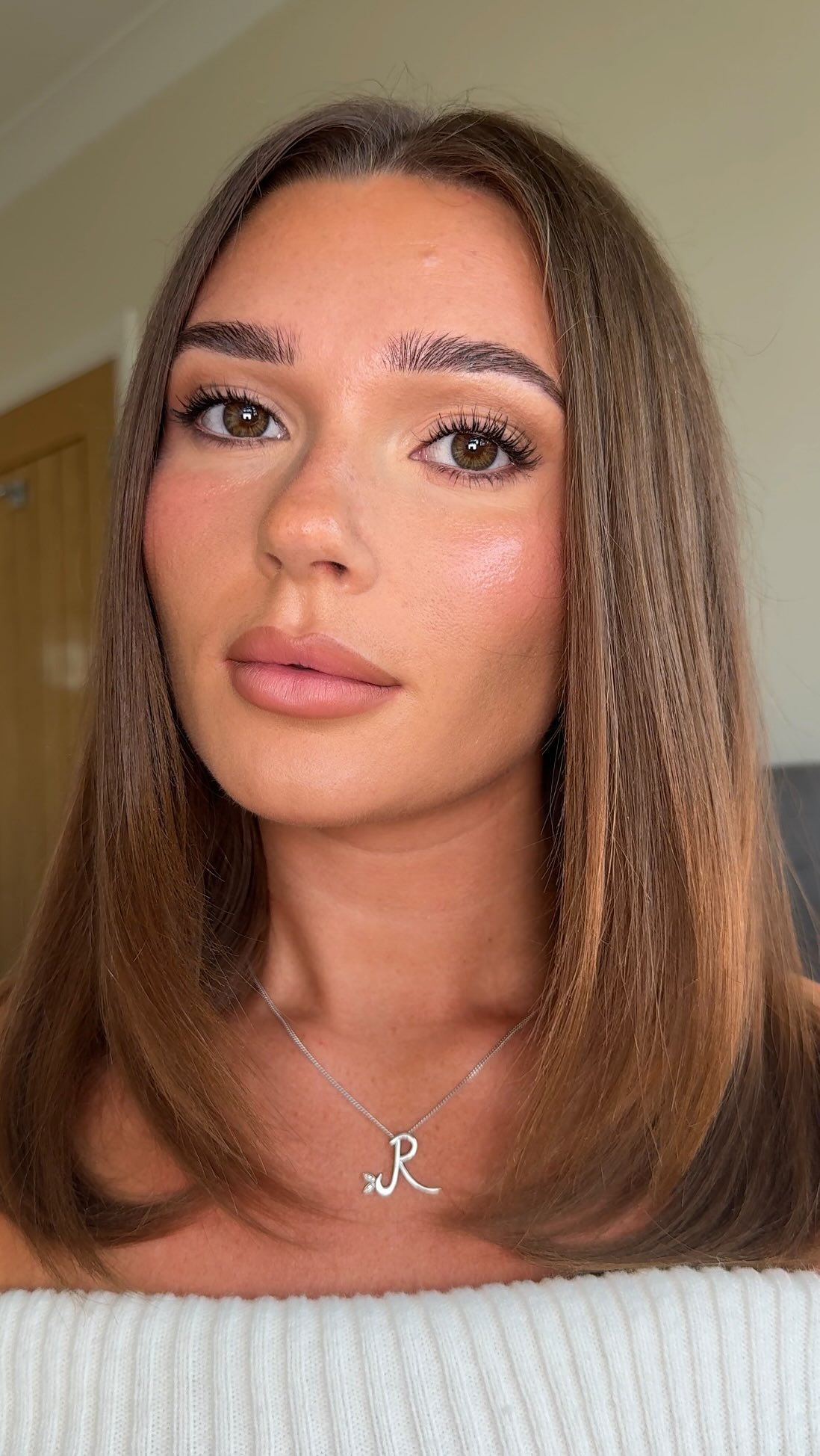 Instagram post by @rcgmu for HNB Cosmetics. Caption reads: painted enough of my clients for their big days,....