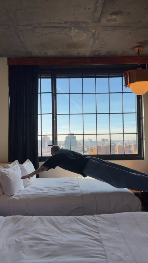 Instagram post by @jack.designs for Scrub Daddy. Caption reads: Ad One thing about me - if I’m staying in a hotel....