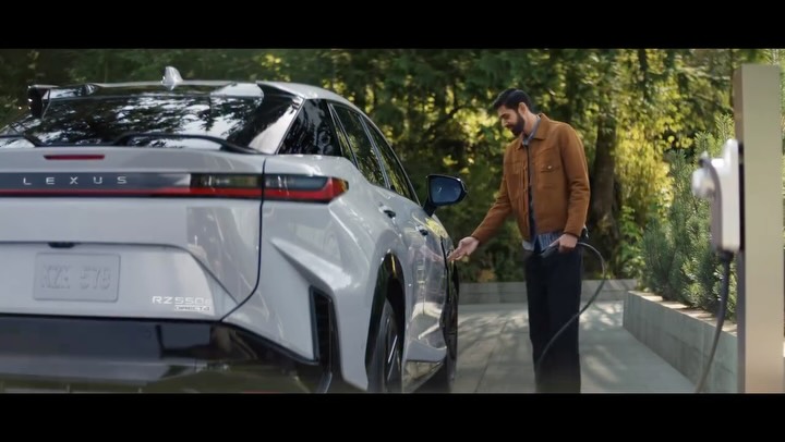 Instagram post by @shobhitbanwait for Lexus. Caption reads: [...] at them. Guess what?!

I SHOT A TVC for....