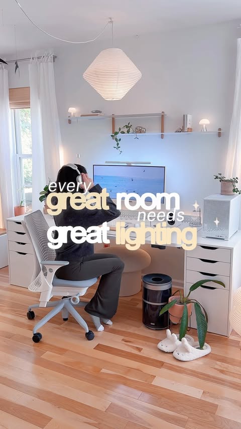 Instagram post by @crossingani_ for Dreo. Caption reads: [...] new air purifier for my room, and I knew....