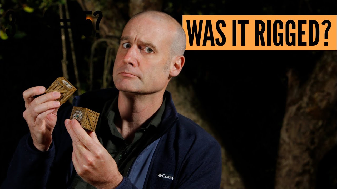 YouTube post by @standupmaths for Saily. Caption reads: Are these the luckiest dice rolls in TV history?.