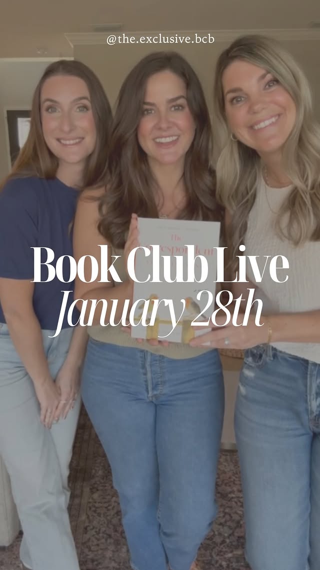 Instagram post by @the.exclusive.bcb for Crown Publishing. Caption reads: Book besties, this one’s for you 📚🤍 We’re....