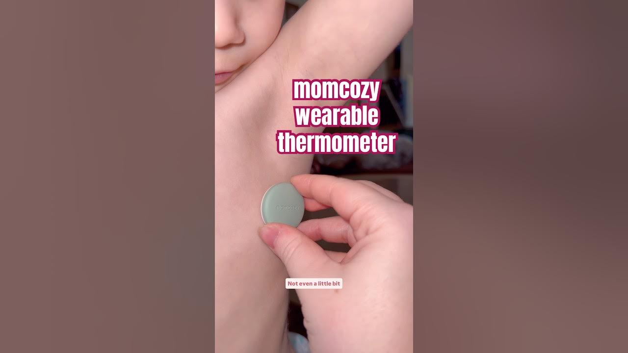 YouTube post by @gail.nextdoor for Momcozy. Caption reads: [...] ABBIE25FF for 25% off code on Amazon &....