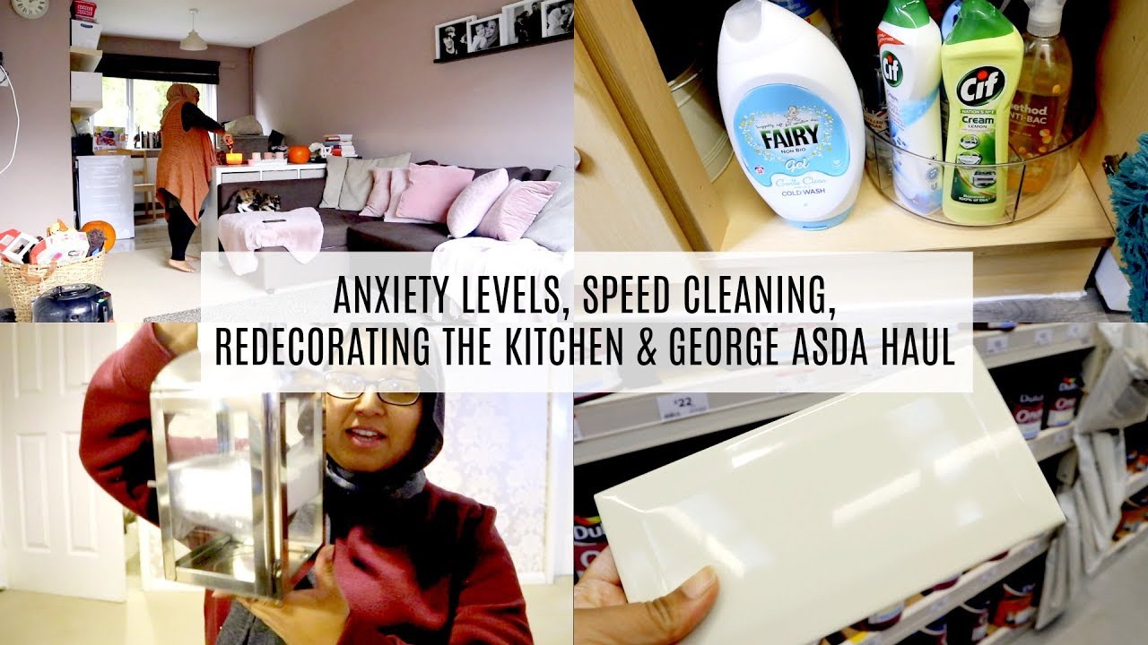 YouTube post by @NillyDahlia for Channel Mum. Caption reads: VLOG - Anxiety Levels, Prepping to Redecorate....