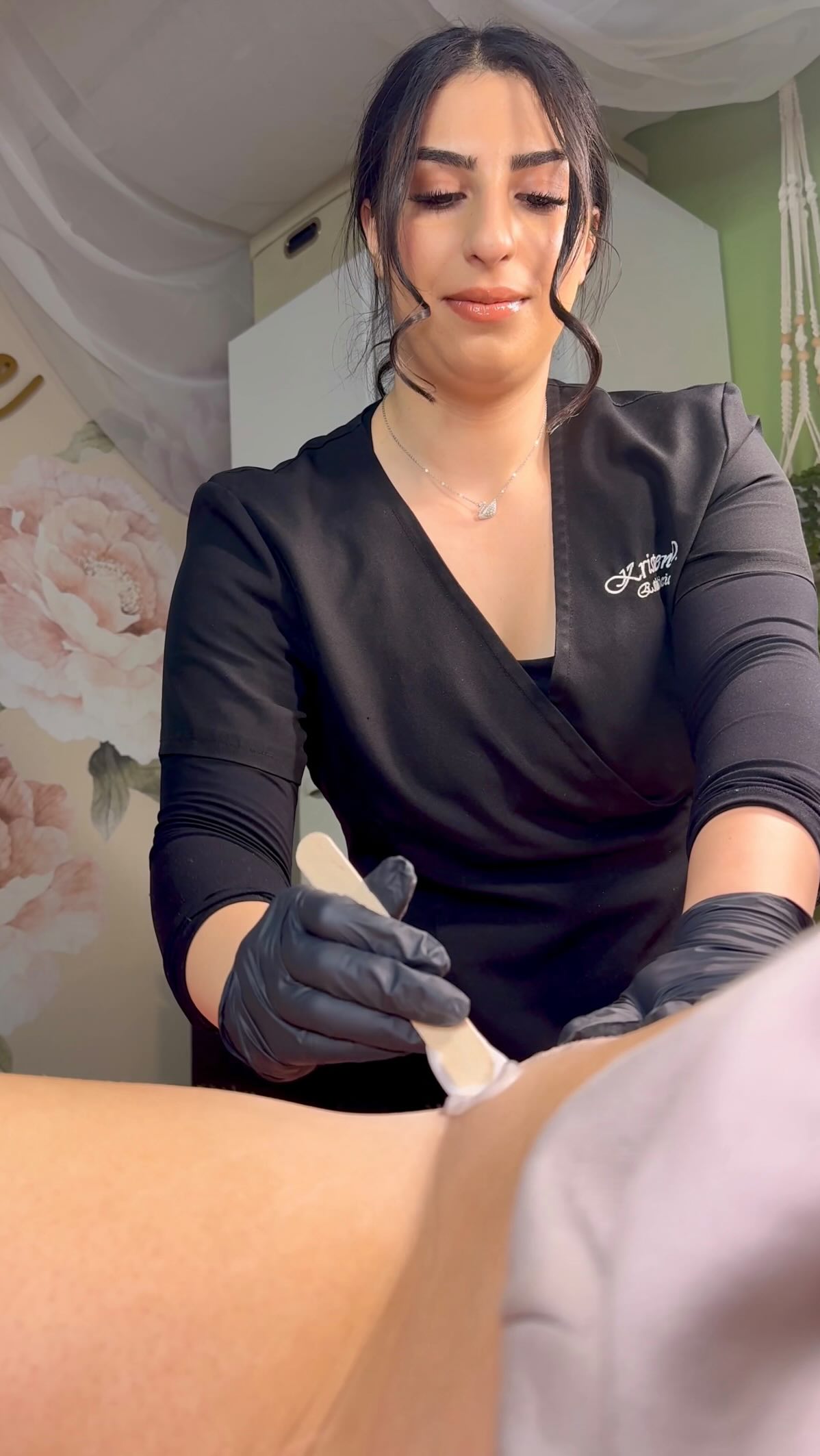 Instagram post by @radiancebykristen for Bushbalm. Caption reads: Offering a GREAT Brazilian Wax Service is a GAME....