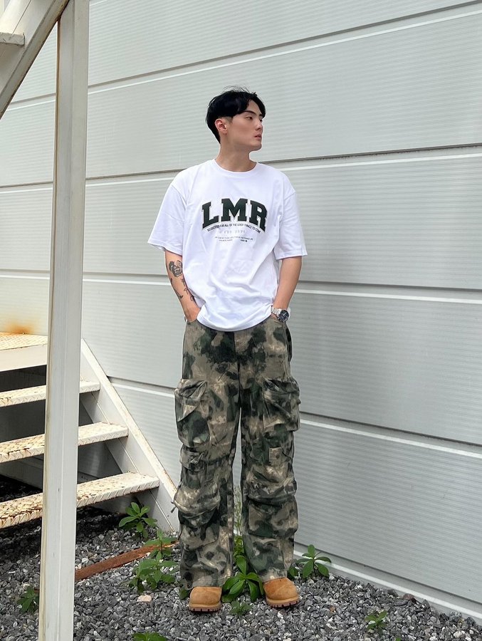 Instagram post by @l.stylestep for Aelfric Eden. Caption reads: #광고....