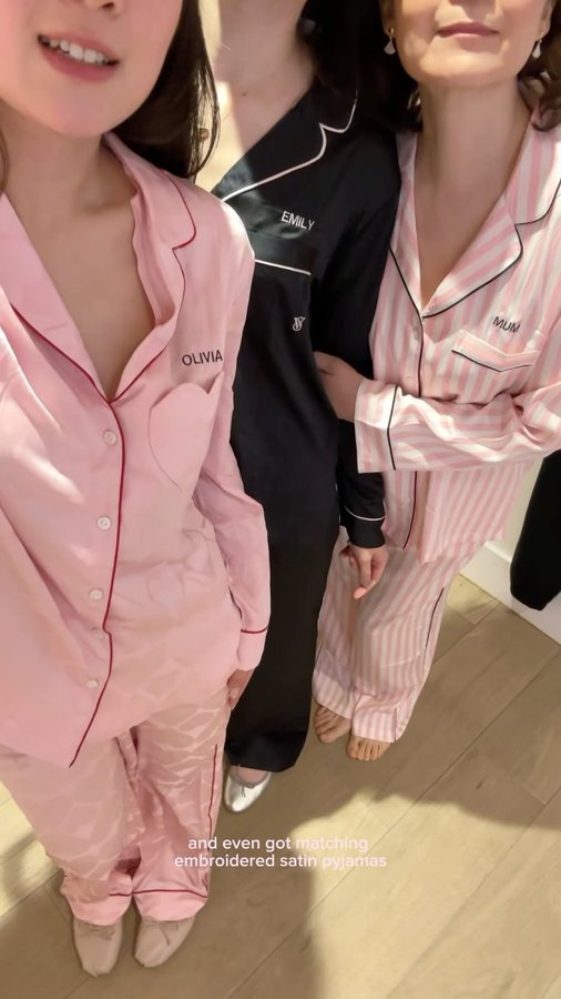 Instagram post by an influencer for Victoria's Secret. Caption reads: [...] perfect pamper day with @victoriassecretuk....