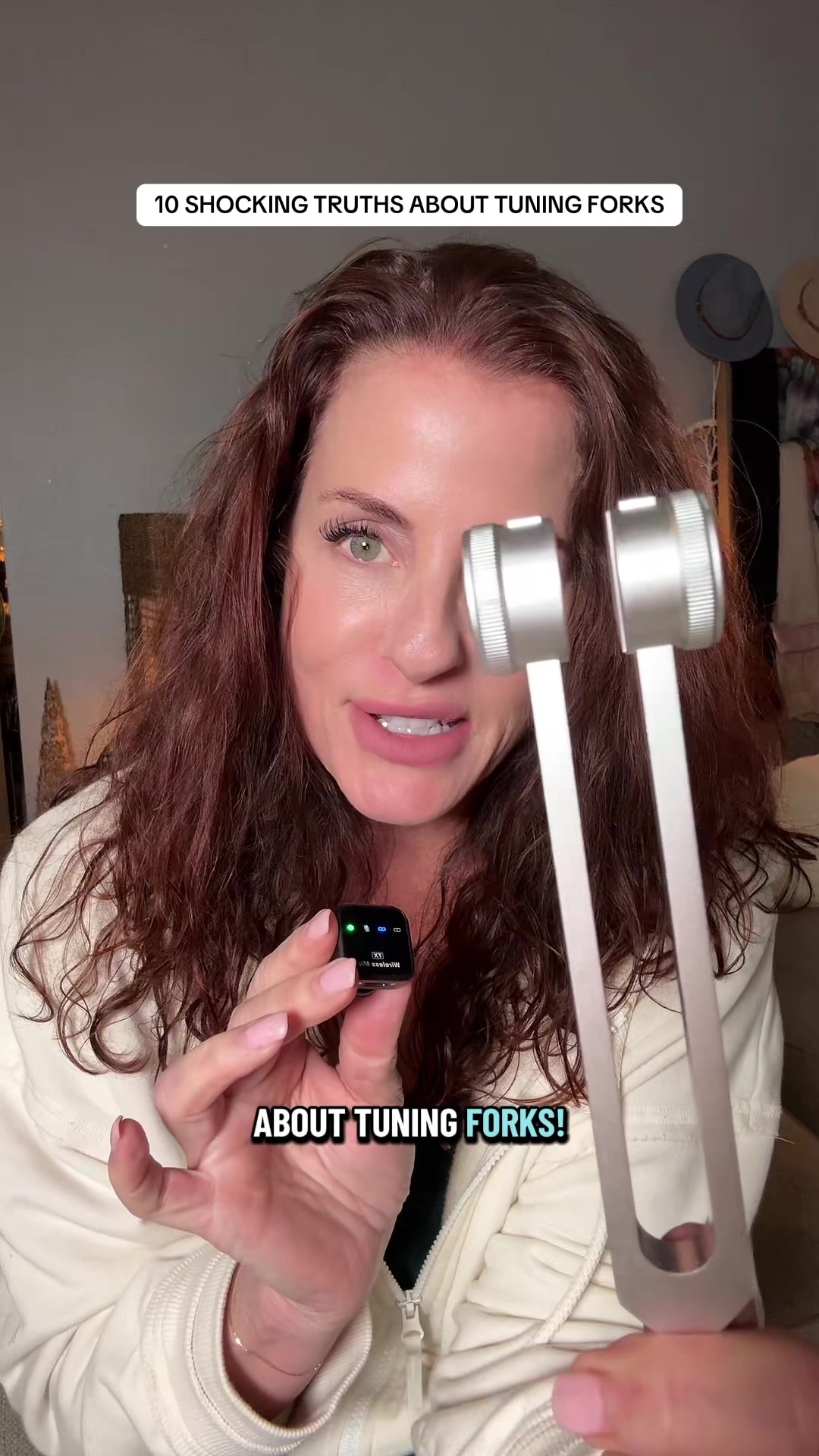 TikTok post by @the.keri.johnson for Enso Sensory. Caption reads: [...] behind it… #T#tuningforkscleansing @enso....