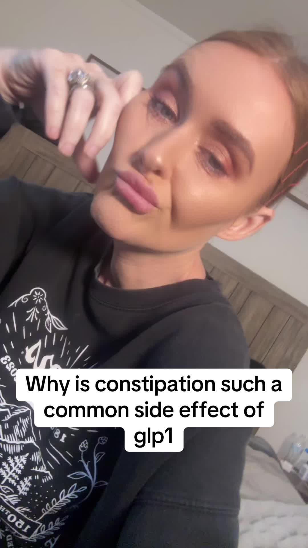 TikTok post by @wellnesswithcassie for Feel Goods. Caption reads: [...] and here’s how to deal with it! @Feel Goods....