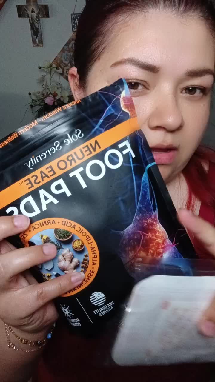 TikTok post by @florecitacisne_01 for Lure Essentials. Caption reads: [...] #footpain #footpads #arnica @Lure Essentials.