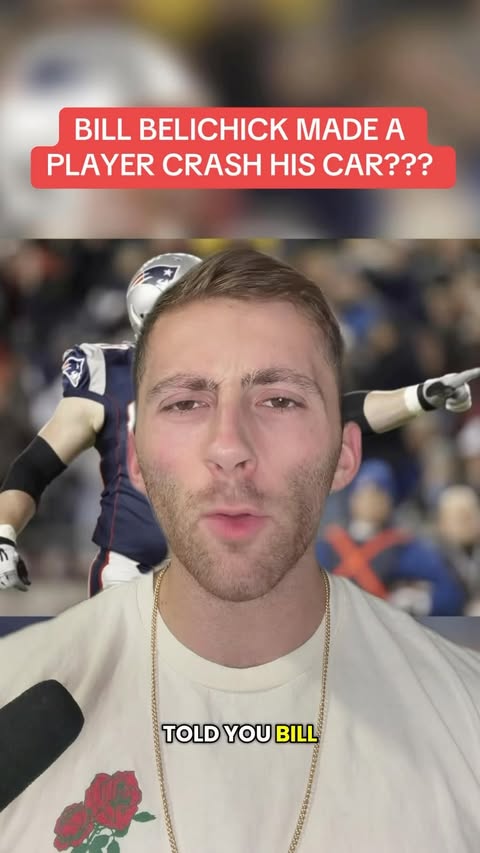 Instagram post by @notablesportsco for Kalshi. Caption reads: [...] car crash over facing Belichick 😭....