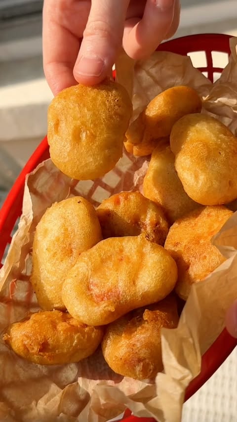Instagram post by @kitchenchapters for Kerrygold. Caption reads: Homemade Kerrygold Cheesy Chicken Nuggets with....