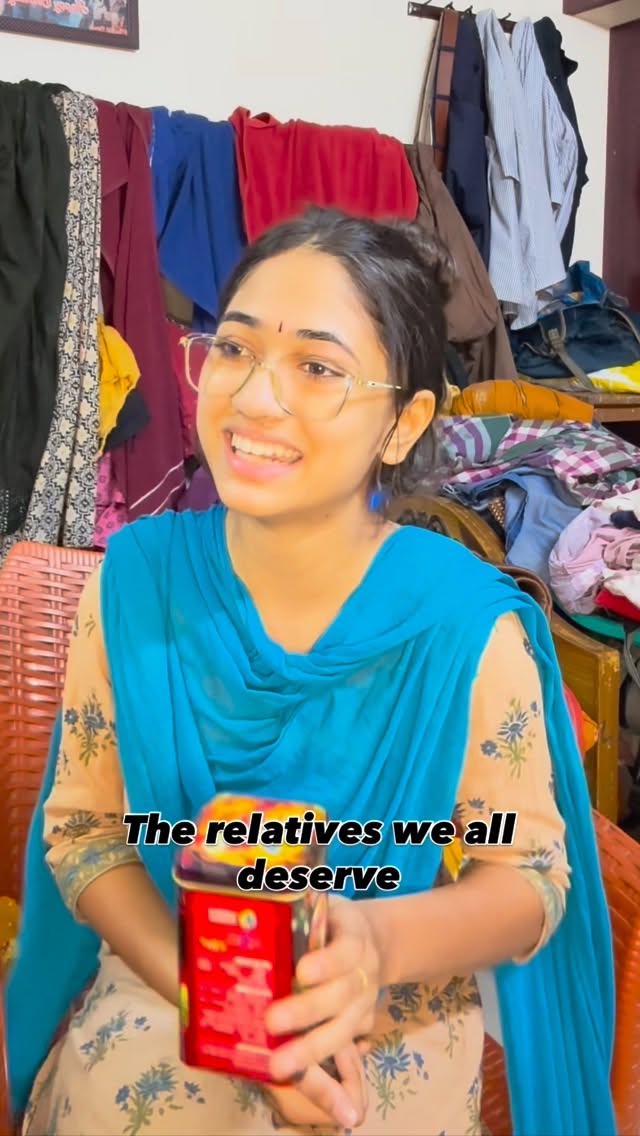 Instagram post by @shreefeatures for Lakshmikrishna Naturals. Caption reads: Rare kind of relatives 🫡🫡....