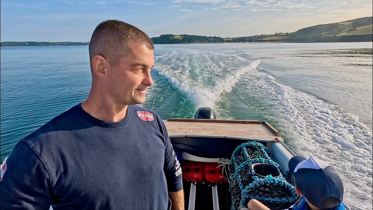 YouTube post by @TheFishLocker for Click Discount. Caption reads: Sea Fishing UK - Sea Fishing in Cornwall -....