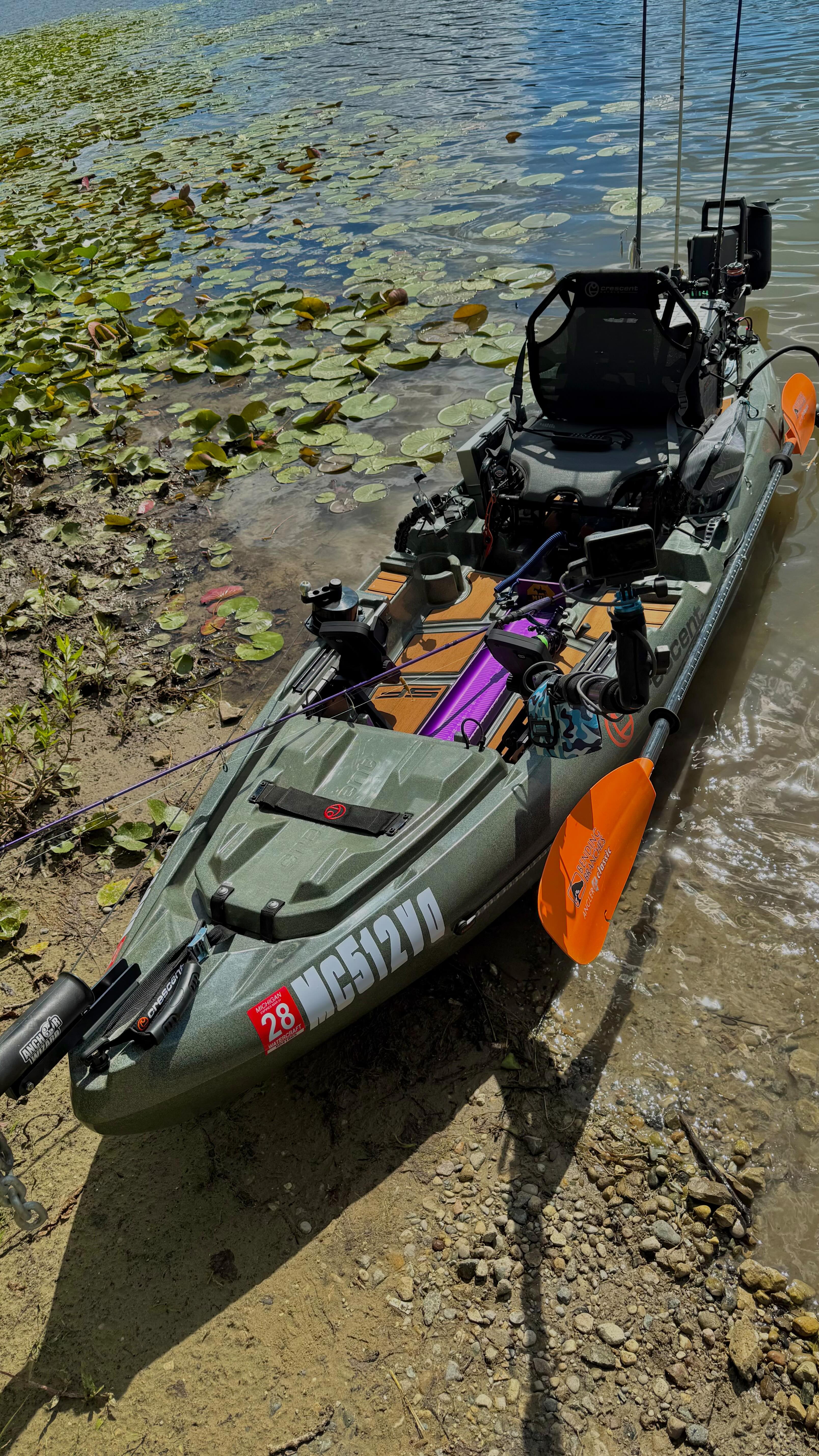 Instagram post by @aaanglers for Deepersonar. Caption reads: Vote for me every day this week! Every vote gets....