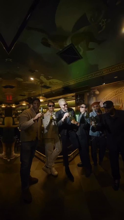 Instagram post by @gr1fn for Heineken US. Caption reads: There’s nothing more rewarding than getting out of....