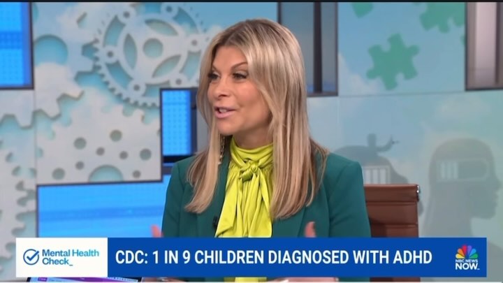 Instagram post by @drrobiludwig for NBC News. Caption reads: [...] going up, especially amongst children.....