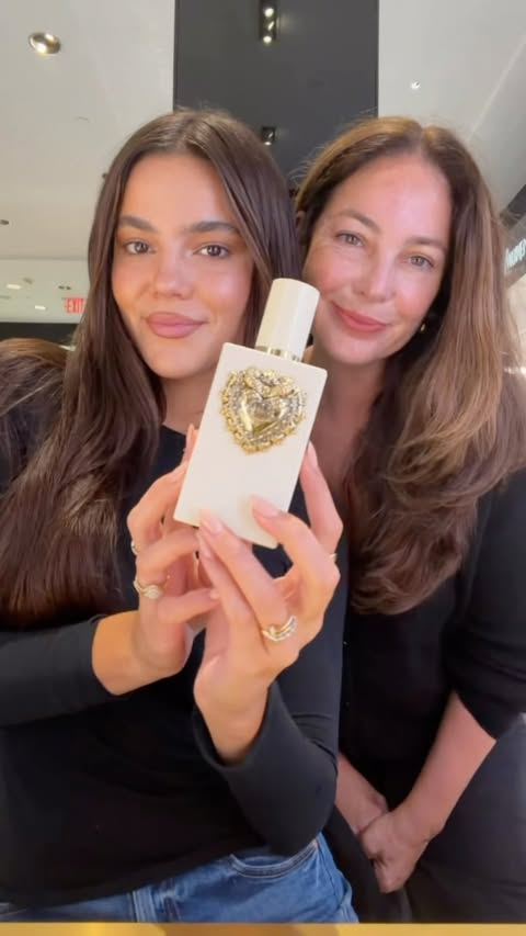 Instagram post by @kara_a_mendelsohn for Bloomingdale's. Caption reads: Checking out @dolcegabbana_beauty at....