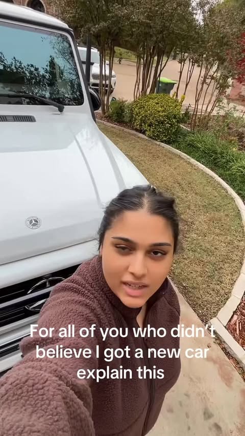 Instagram post by @jovkhann for Mercedes-Benz. Caption reads: Spread love not hate #cartour #lol #reels #girldad....