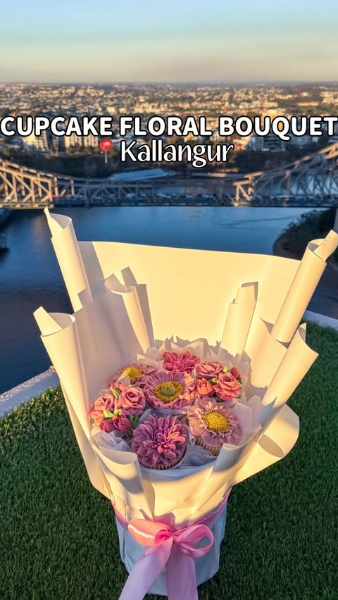Instagram post by @brunchisserved for Queensland Foodies Network. Caption reads: Forget flowers... this is the bouquet everyone....