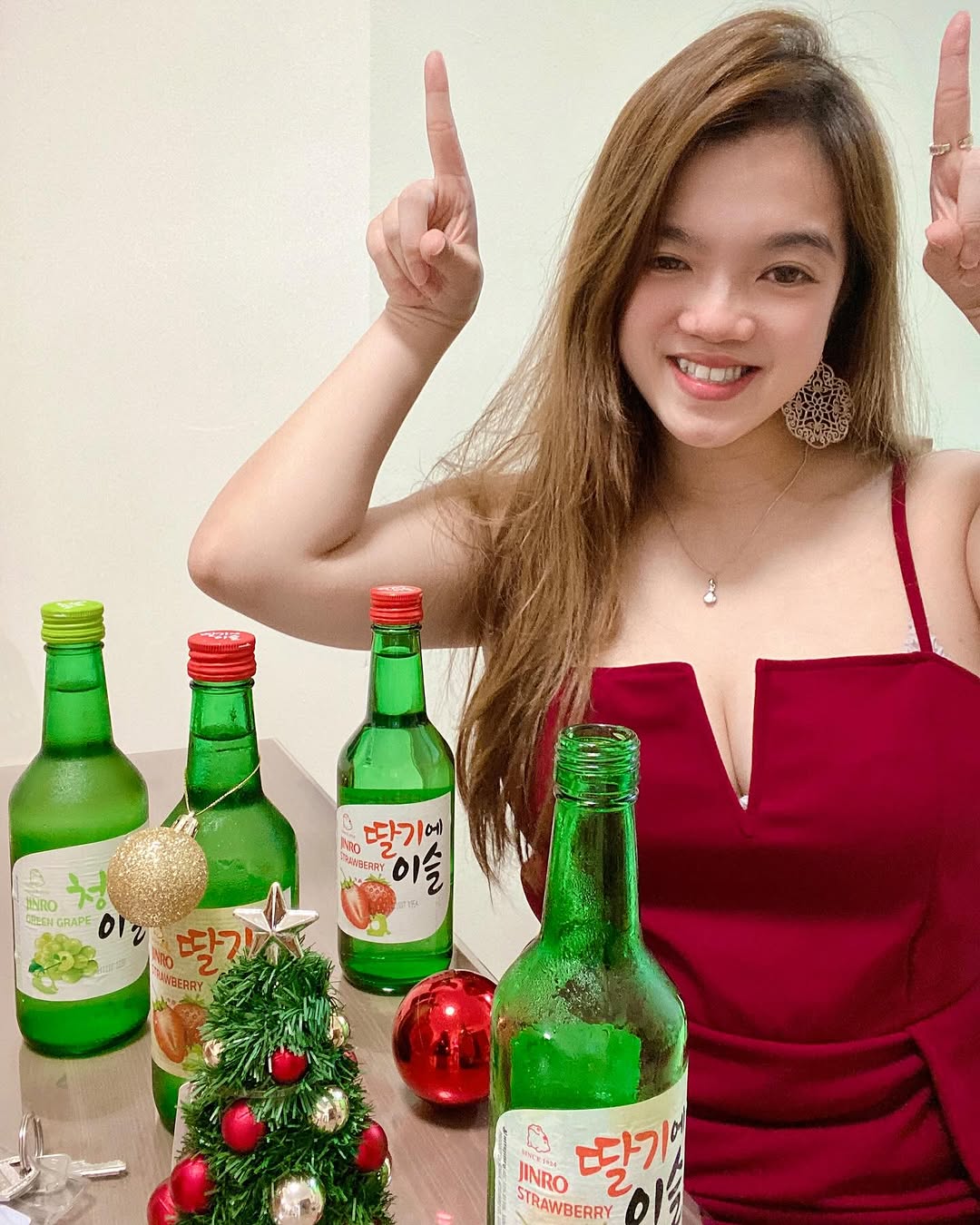 Instagram post by @cacainsglove for HiteJinro Global. Caption reads: Have u even seen “Work Later, Drink Now” K-Drama?!....