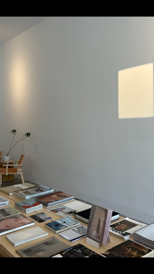 Instagram post by @inezzvalencia for La Colombe Coffee. Caption reads: fit on, draft latte locked. nothing extra, just....