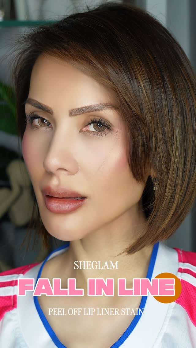 Instagram post by @shaimahormillosa for SHEGLAM. Caption reads: This @sheglam_official lip liner stains in the....