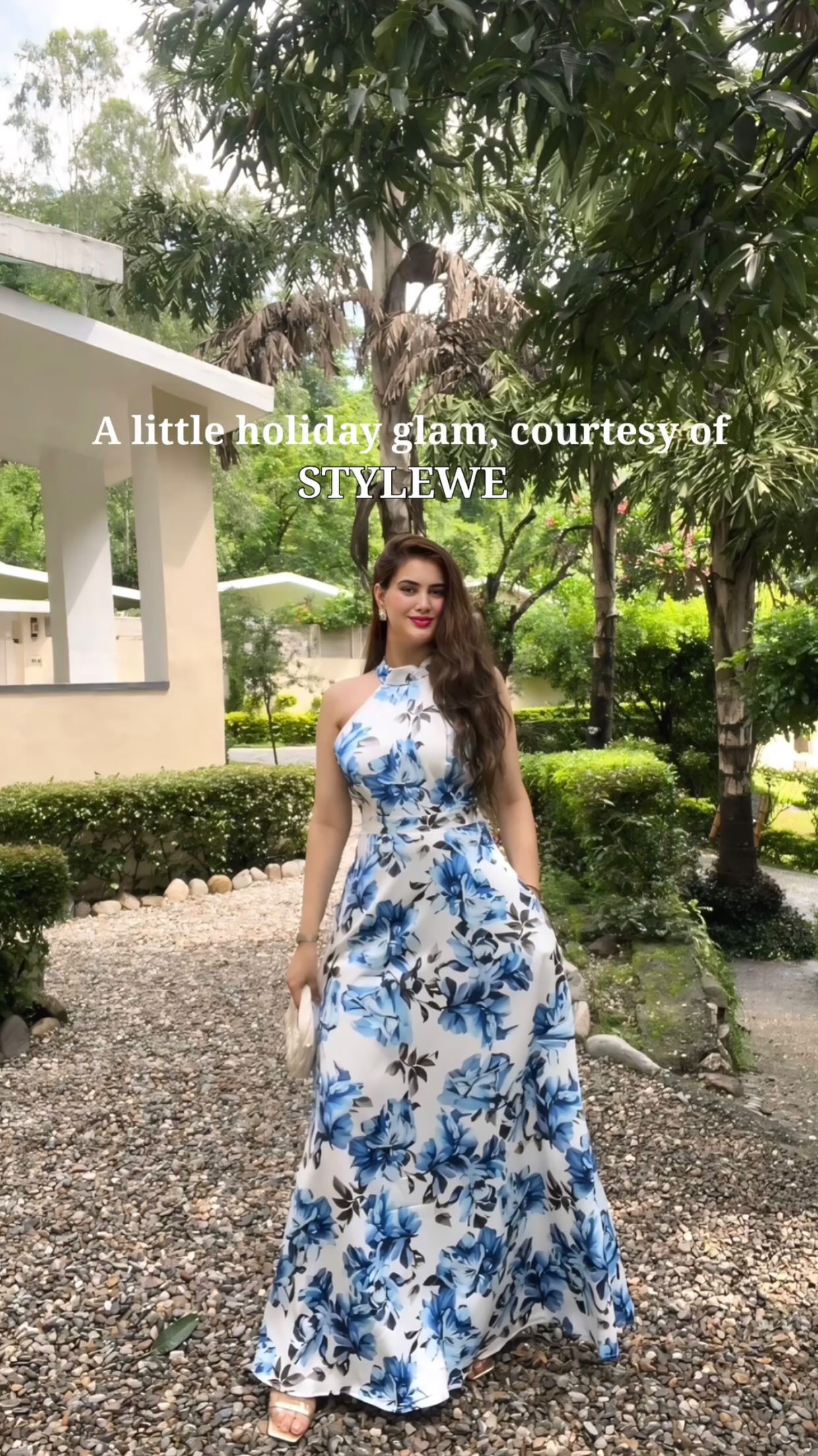 Instagram post by @nickimehrotra for StyleWe. Caption reads: Outfits that deserved their own passport stamp ✈️....