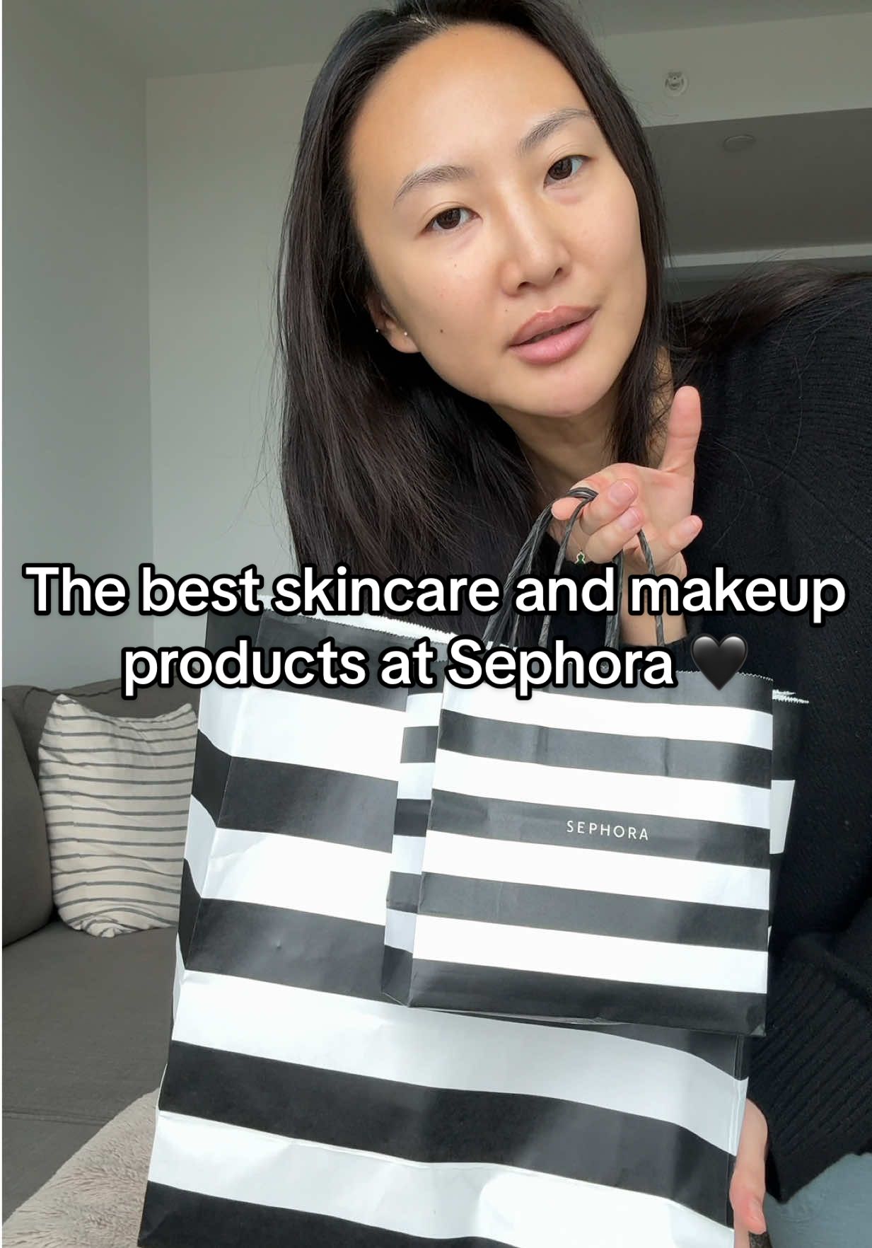 TikTok post by @sunny.tsao for BASMA Beauty. Caption reads: [...] @Alpyn Beauty Barrier Restore Cream, @BASMA....