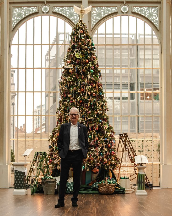 Instagram post by @paulsmith for Paul Smith. Caption reads: [...] Tree, designed personally by Sir Paul Smith....