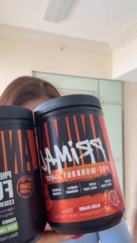 Instagram post by @shennailaroux for Animal. Caption reads: Link in BIO ☝🏻 Fuel your beast mode 🔥 Animal Pak....